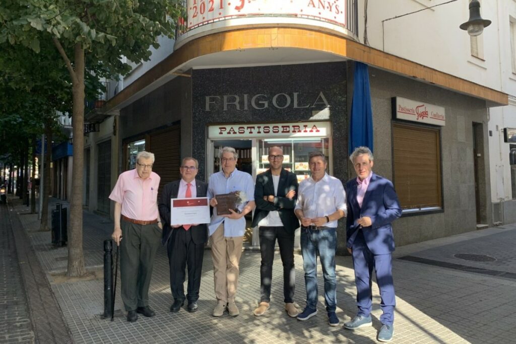 Reconeixement a Can Frigola de la Cambra de Comerç