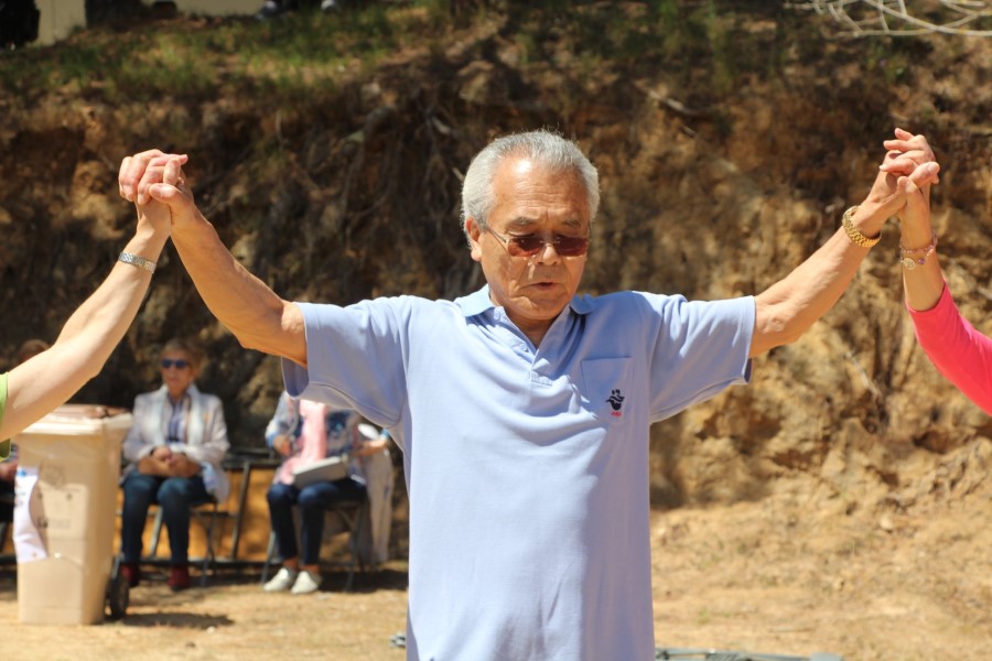 Yasuji Fusano a l'Aplec de la Sardana del 2019