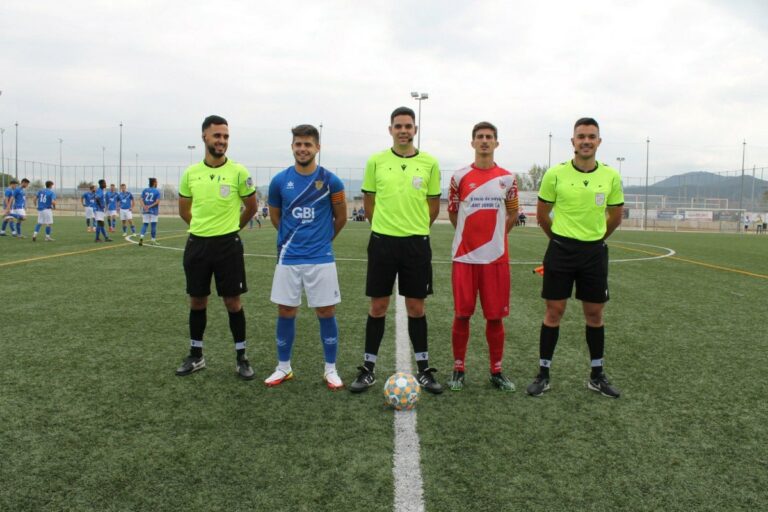 Foto oficial d'abans del partit Mollet - Lloret (C.F. Mollet U.E.)