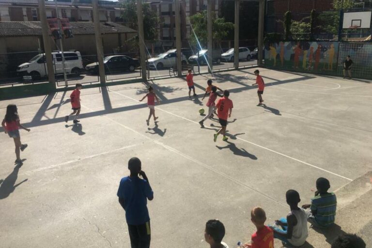 Torneig de futbol al Barri de Can Carbó de Lloret de Mar, al 2019