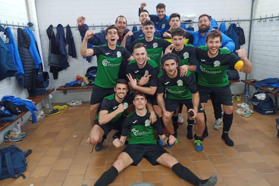 El Club Futbol Sala Lloret, al vestuari.
