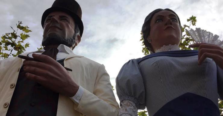 Els gegants indians són a Sa Pobla, a Mallorca, durant tot el cap de setmana