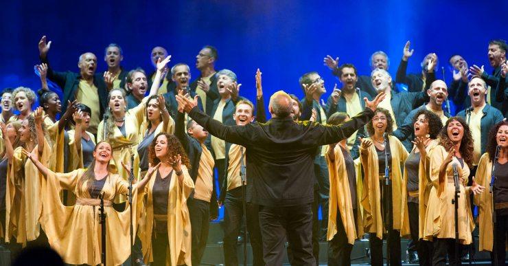 El taller de gospel es fa entre aquest dilluns i aquest dimecres al teatre