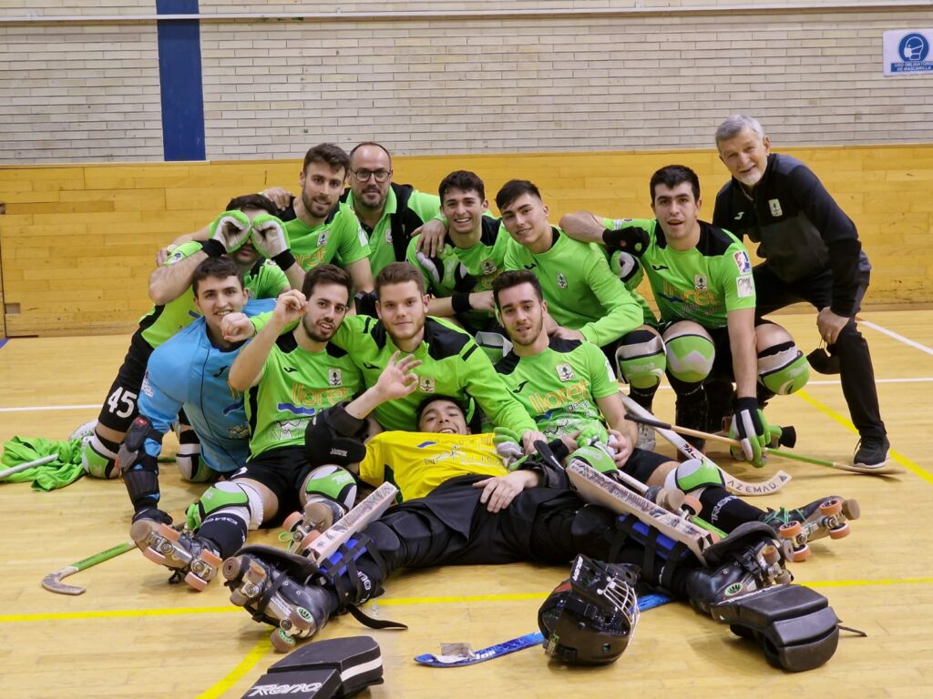 El primer equip masculí del Club Hoquei Lloret