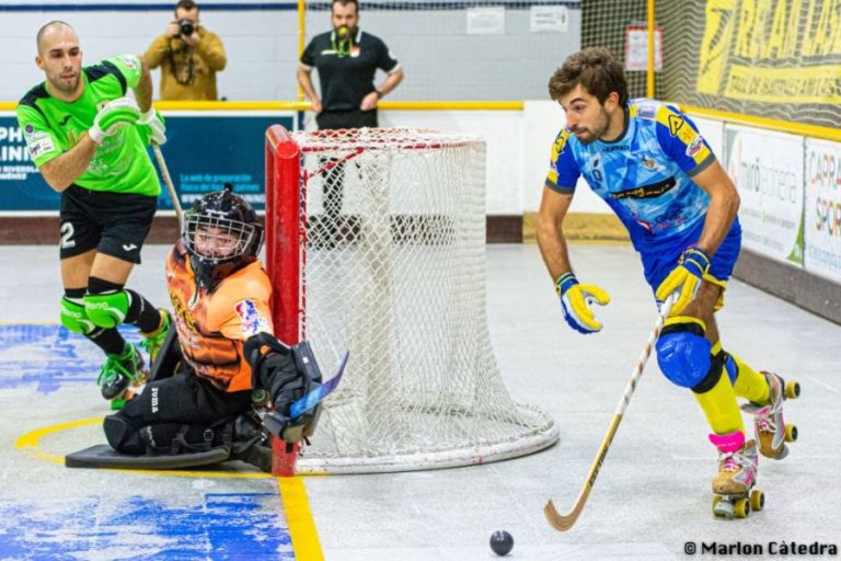 El CH Lloret deixa escapar un resultat positiu en el tram final del partit contra el Caldes (6-4)