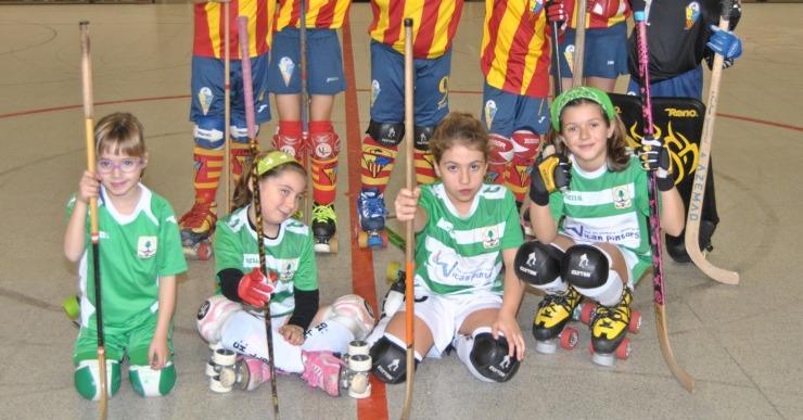 El Club Hoquei Lloret torna a tenir un equip de base femení
