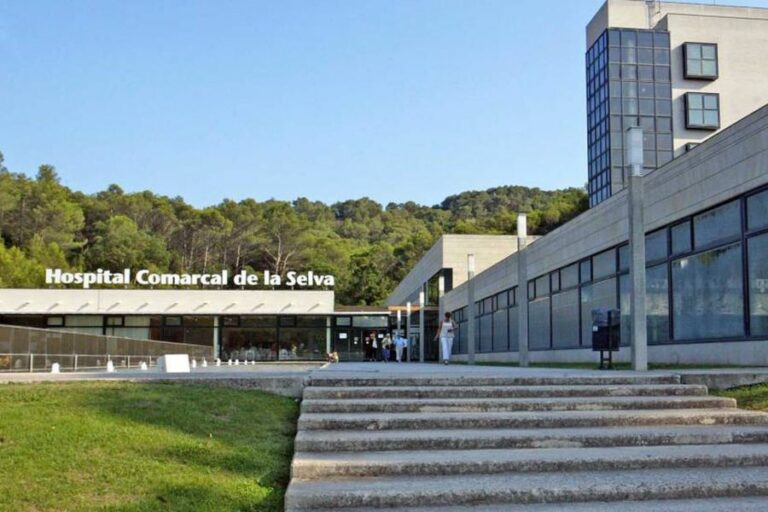 L'hospital comarcal de la Selva, situat a Blanes.