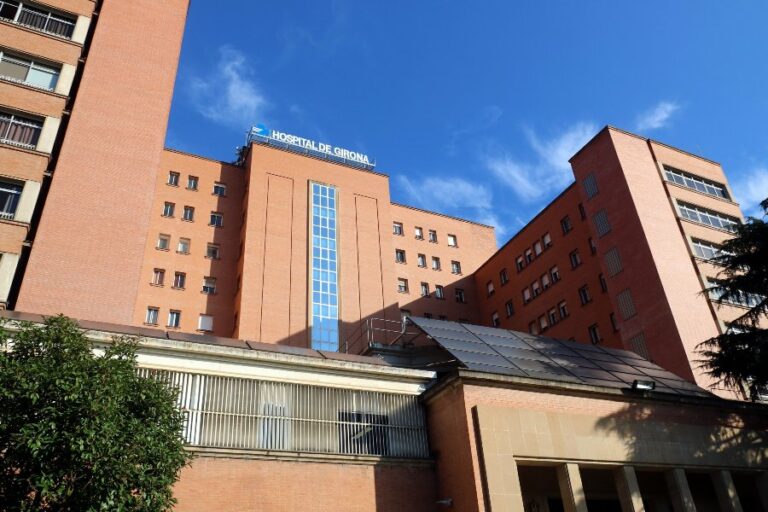Hospital Trueta de Girona, on van atendre el petit.