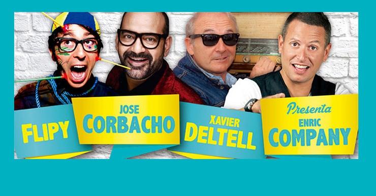 Corbacho, Flipy, Deltell i Company actuen al Gran Casino Costa Brava