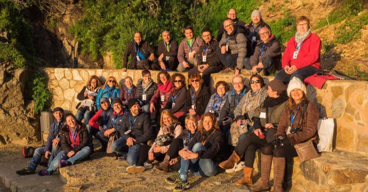 Una 40a de persones van trobar-se a Lloret en motiu de la ‘instaalbada’, el passat diumenge