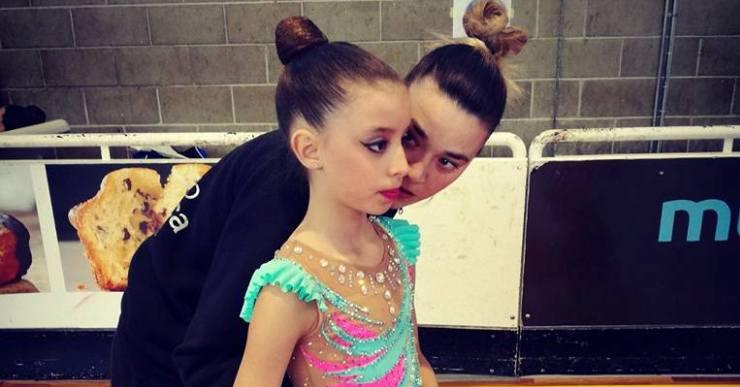 La lloretenca Paula Portés, de 10 anys, participarà al Campionat d’Espanya base de gimnàstica rítmica