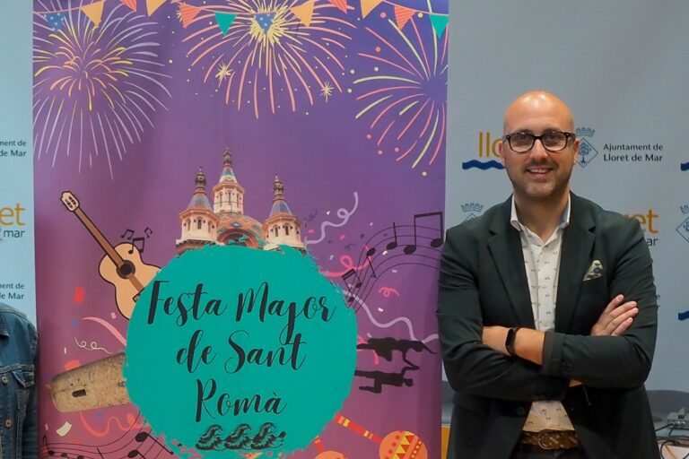 L'alcalde, a la presentació de la Festa Major (Ajuntament de Lloret de Mar)
