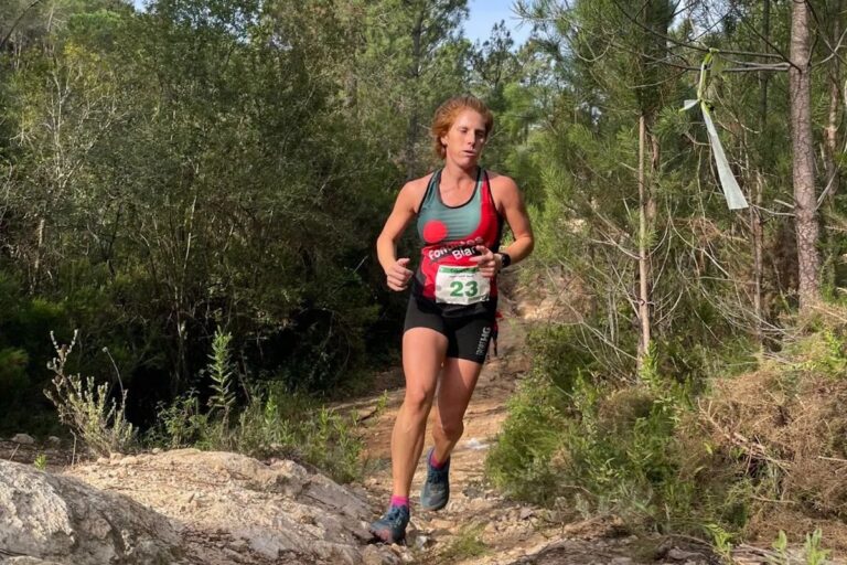 Jennifer Garcia, guanyadora de la primera Cabra's Trail Lloret