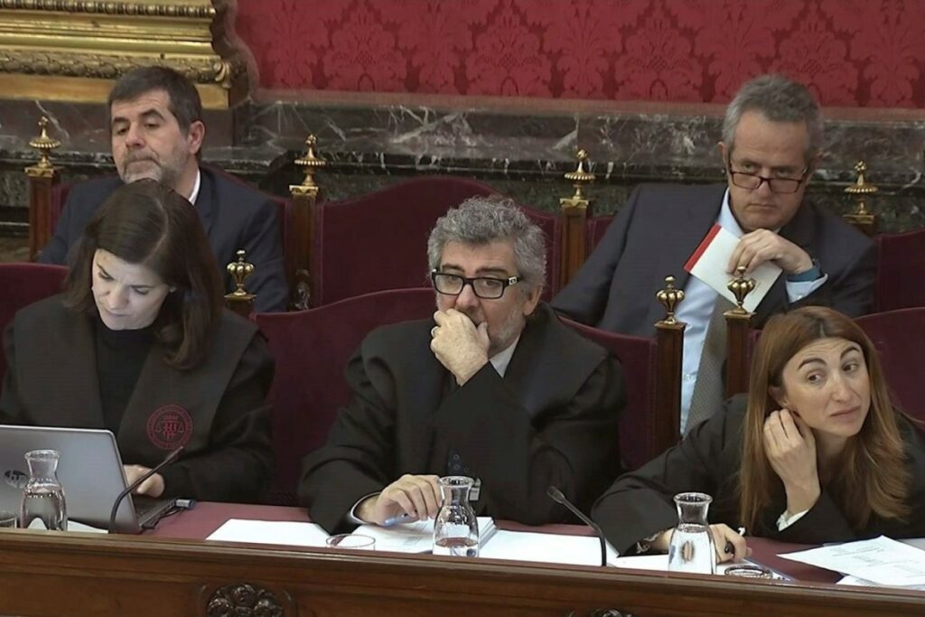 Jordi Pina, durant el judici (EFE)