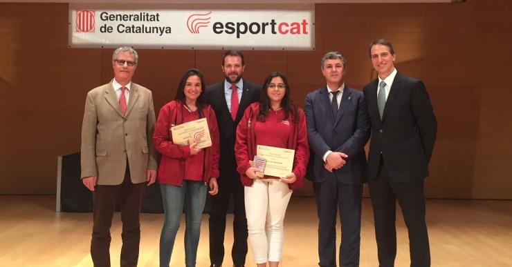 Les noies del Rem Santa Cristina, primeres a la regata de llaüt mediterrani d’Empuriabrava