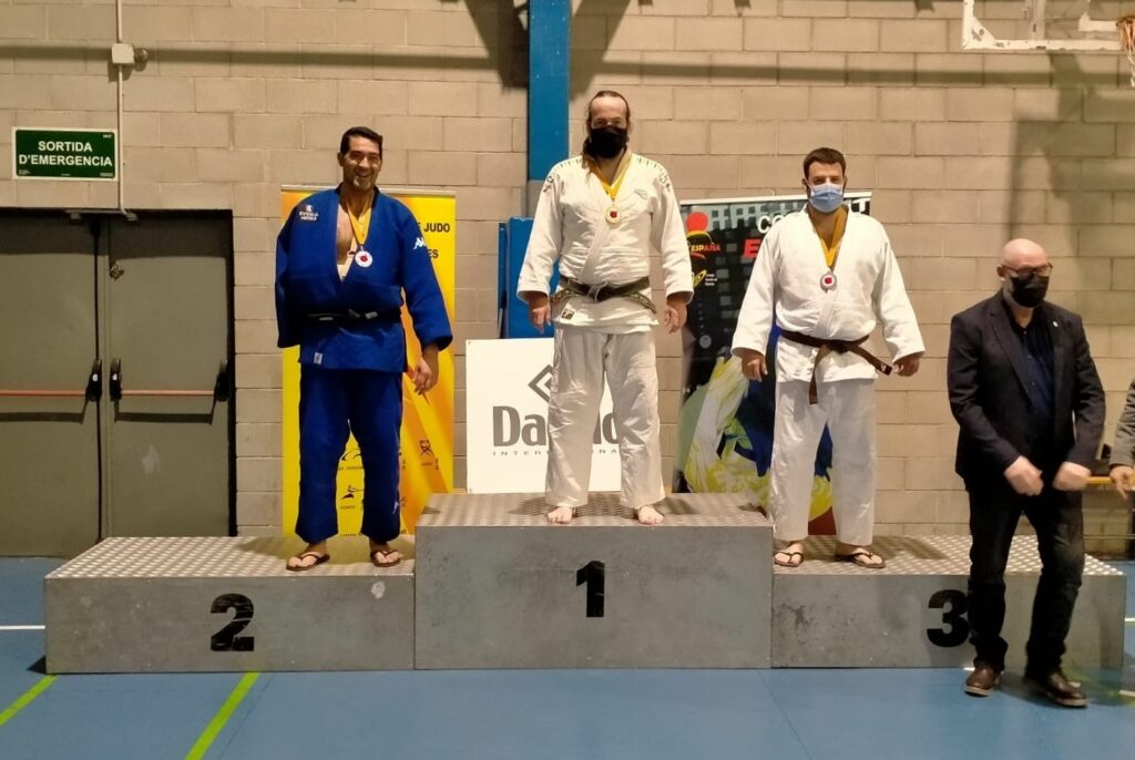Javier Altamirano, plata en judo.