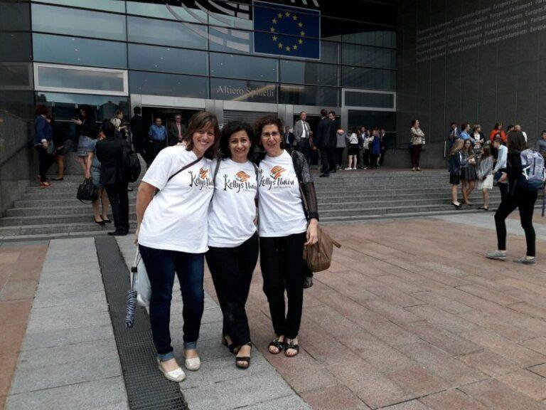 Les ‘Kellys’ porten les seves reivindicacions laborals fins a Brusel·les