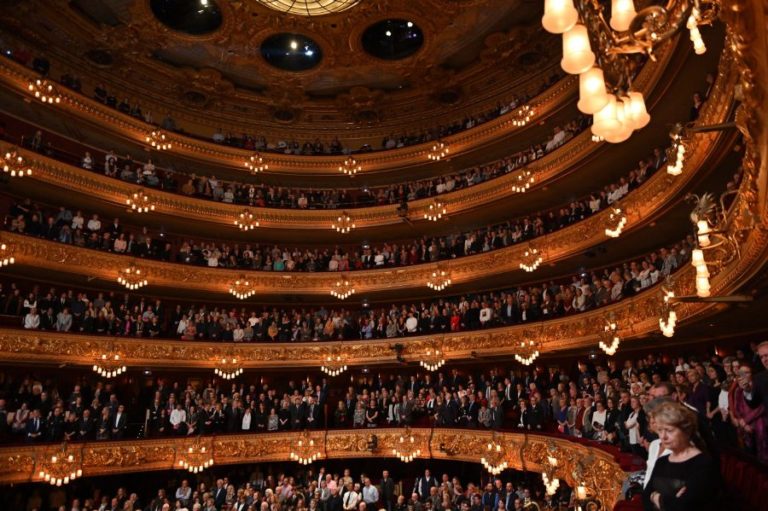 El Liceu, ple d'espectadors (GRan Teatre del Liceu)