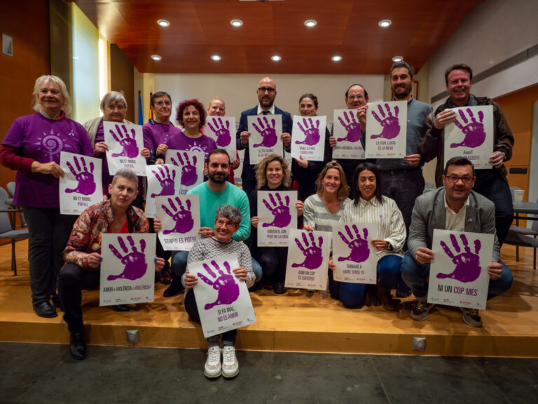 presentació de la campanya del 25N a Lloret
