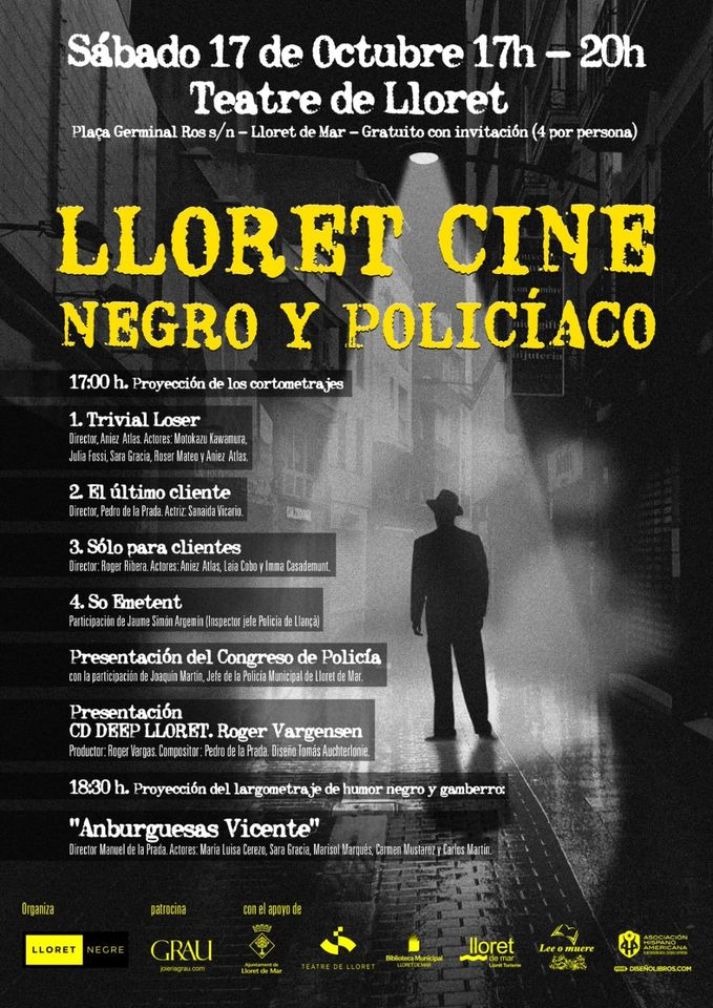lloret cine negro