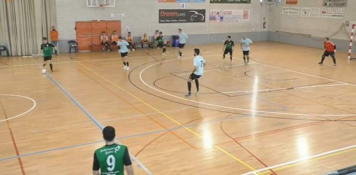Un moment del derbi lloretenc (Lloret Esportiu Futbol Sala)