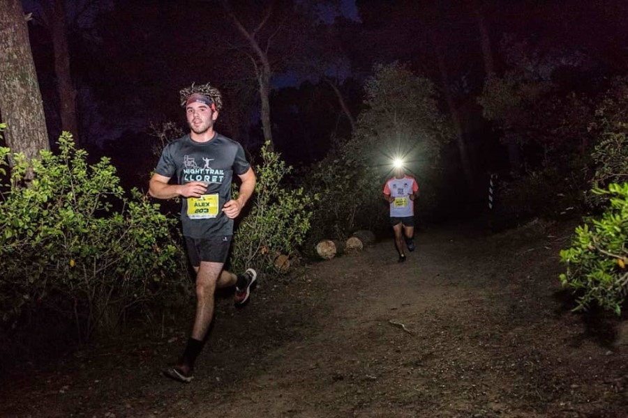 Un tram de la Lloret Night Trail (We Feel Events)