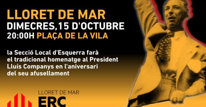 ERC homenatja avui Lluís Companys i Salvador Puig Antich
