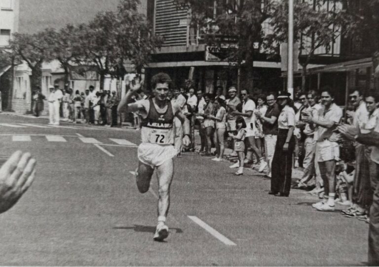 Manel Fernández a la Marató de Catalunya