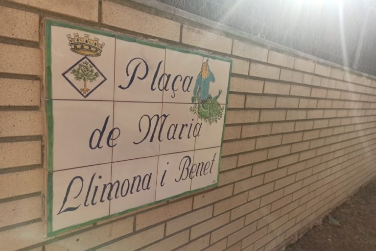 La plaça Maria Llimona