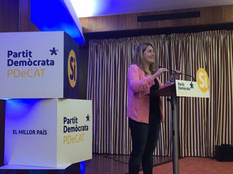 Marta Pascal: “el dia 1-O tenim una cita amb les urnes i votarem ”, afirma a Lloret