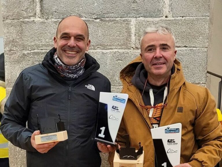 Jordi Martí i Xavi Tibau amb les copes