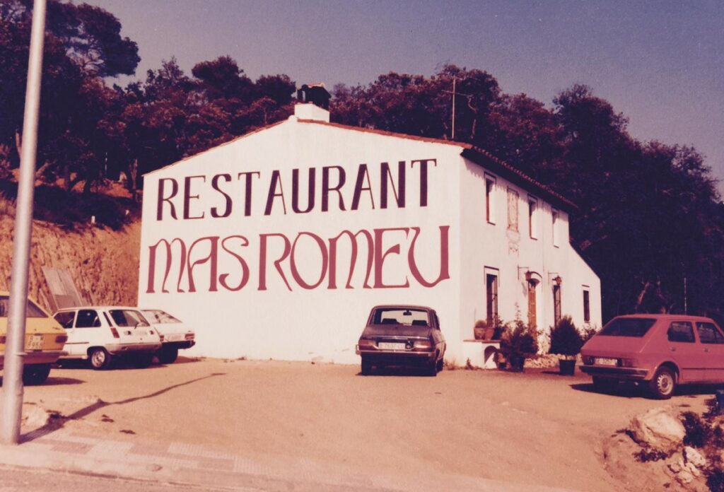 El restaurant Mas Romeu quan va obrir les portes fa 40 anys