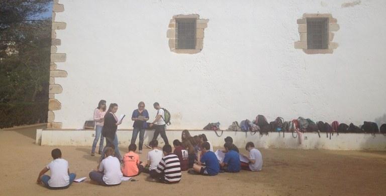 Els alumnes de Primer d’ESO gaudeixen d’una classe de matemàtiques molt ‘especial’