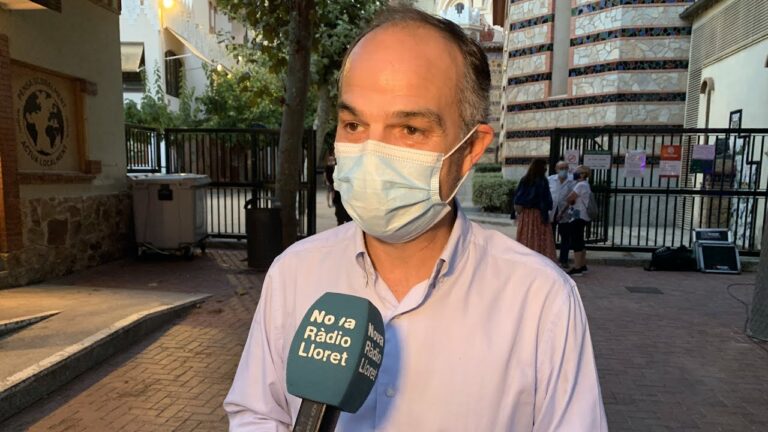 Jordi Turull agraeix la persistència i l’escalf de les concentracions a Lloret