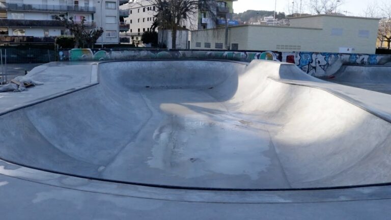 Recta final de les obres del nou Skate Park de Lloret de Mar