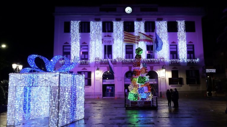 Lloret encén els llums de Nadal 2020