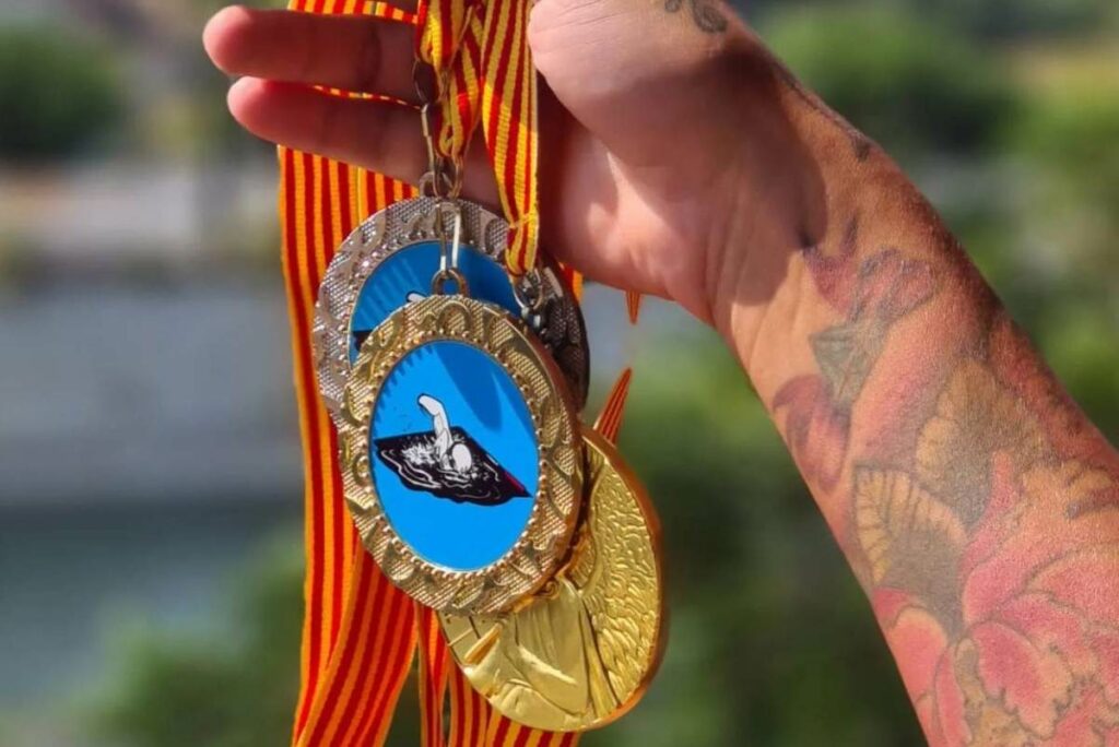 medalles obtingudes per Anna Sabariego al campionat de Catalunya