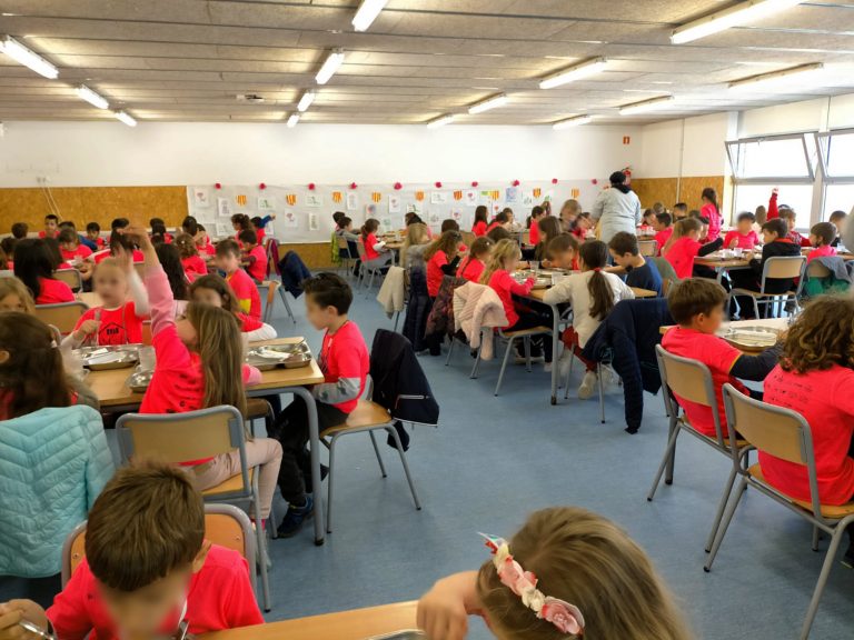 Menjador escolar (AMPA de l'escola Àngels Alemany)