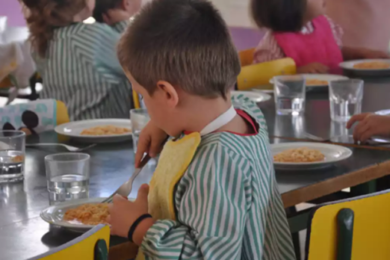 Un menjador escolar (Tarragona Digital)