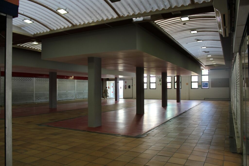 Una part del mercat municipal, en l'actualitat