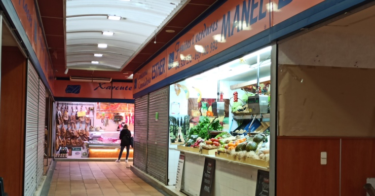 El Mercat Municipal manté l’horari d’obertura habitual per donar servei a la ciutadania