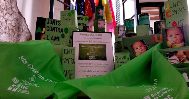 Els mocadors de Festa Major són benèfics amb Junts contra l’AME