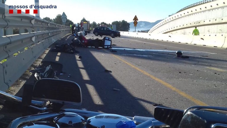 Detinguda una veïna de Lloret que conduïa en estat etílic i ha causat un accident greu a Vilademuls