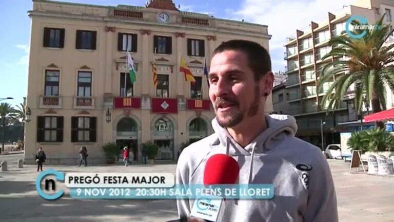 Lloret celebra el bronze de Mullera amb un reconeixement a la plaça de la Vila