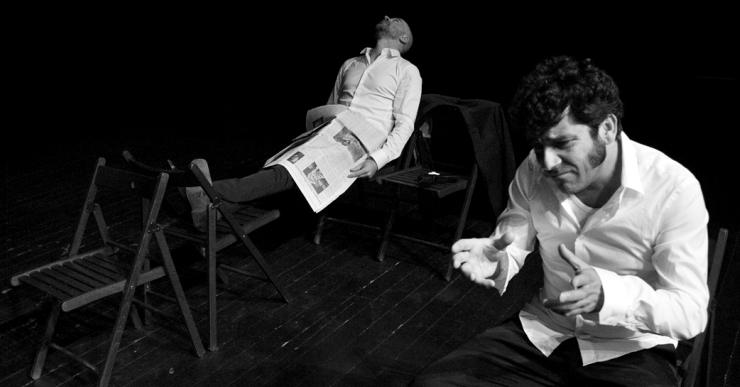 ‘El Muntaplats’, amb Marc Bertran i Joan Romà Ortiz, aquest divendres al teatre de Blanes