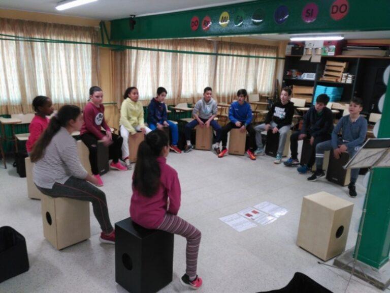 La música és el fil conductor de la Setmana Cultural a l’escola Pere Torrent