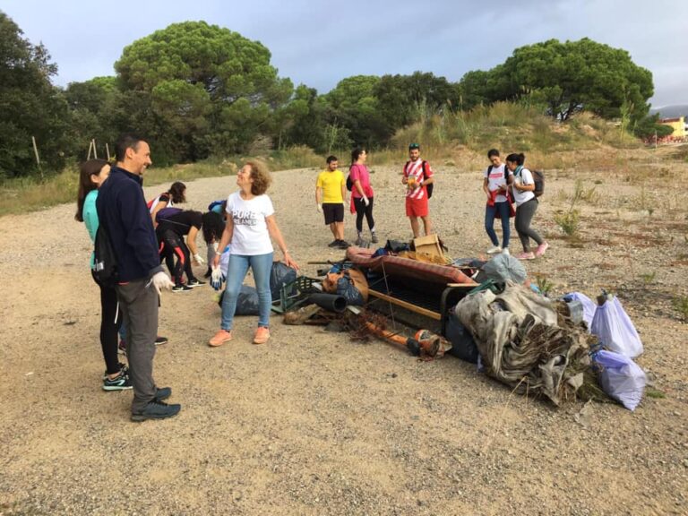 Neteja popular amb la plataforma Estimem Lloret, al 2019