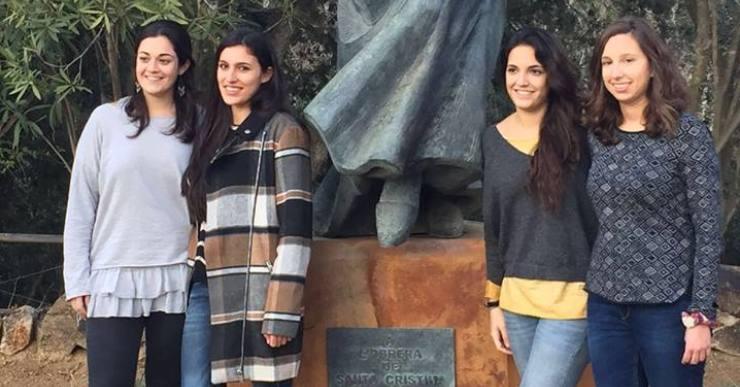 Paula Blanch, Marta Esqueu, Júlia Martínez i Mireia Jolis, noves Obreres de Santa Cristina