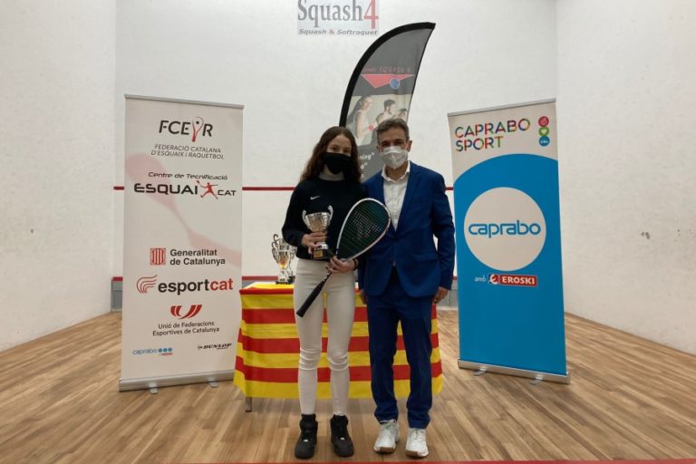 Ona Blasco, rebent la copa de subcampiona