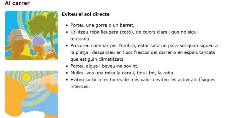Protecció Civil activa el pla d’alerta per l’onada de calor